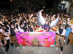 Srikandi Ganjar Jawa Timur Gelar Acara Candi Dermo Culture Fest