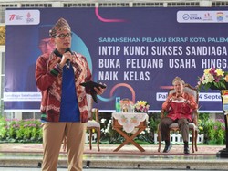 Tips Sukses dari Sandiaga Uno untuk UMKM di Sumsel