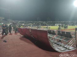 Sederet Kerusakan di Gelora Delta Sidoarjo Akibat Kericuhan Suporter