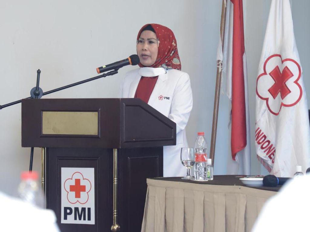 Ratu Tatu Terpilih Kembali Jadi Ketua PMI Banten Periode 2022-2027