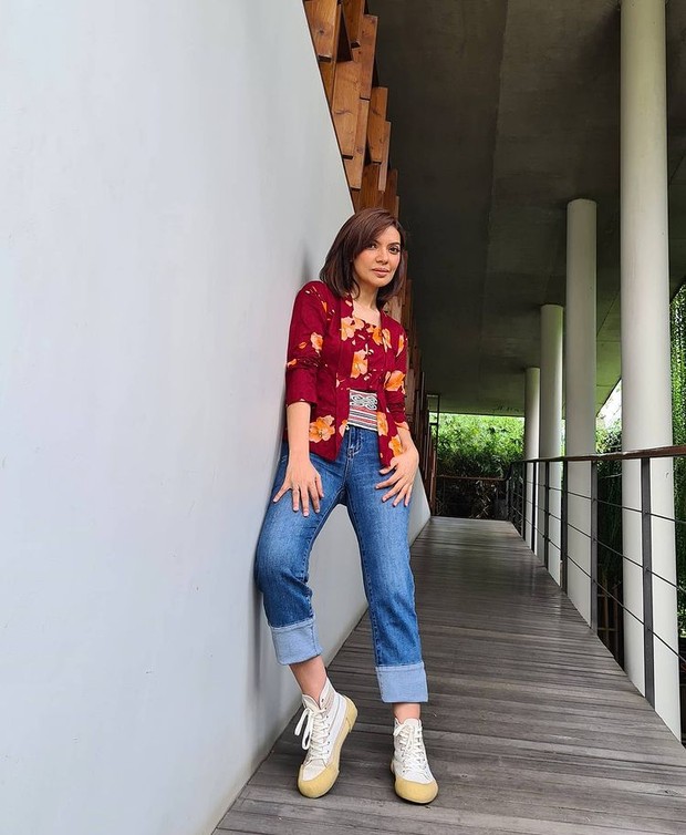 Gaya fashion Najwa Shihab
