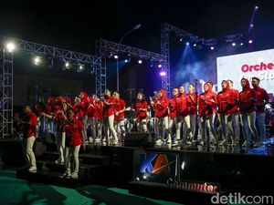 Harmoni Megah Lewat Orkestra Perdana di Stasiun Sudirman