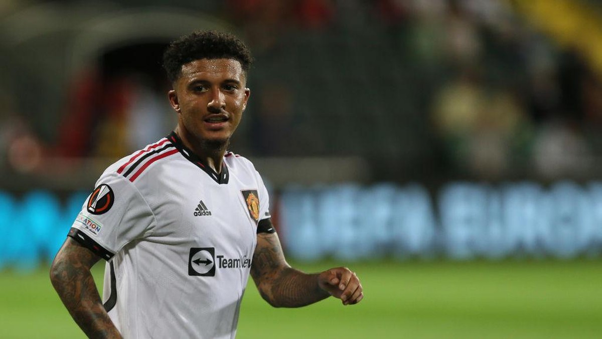Jadon Sancho membayar kekecewaan lewat gol usai tidak masuk Timnas Inggris (Getty Images/MB Media)