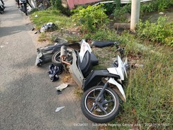 Kecelakaan Mobil Vs Motor di Nguter Sukoharjo Tewaskan Pelajar