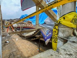 Cerita Mencekam Saat Minimarket di Bandung Tiba-tiba Ambruk