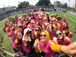 Saat Mona Ratuliu Sampai Revalina S Temat Banjir Keringat dan Seru-seruan Zumba