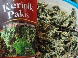 Oleh-oleh Pangandaran Unik, Keripik Pakis yang Renyah dan Gurih