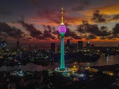 Pesona Menara Teratai di Sri Lanka, Tertinggi Se-Asia Selatan