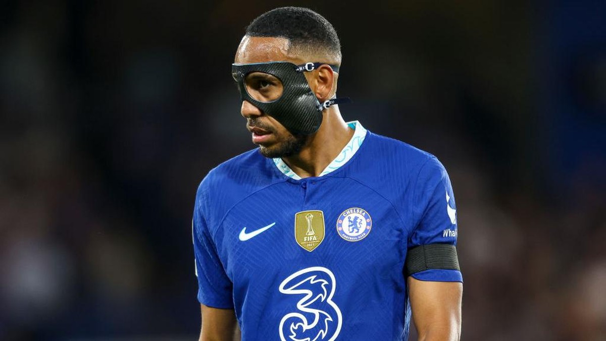 Pierre-Emerick Aubameyang belum mencetak gol untuk Chelsea (Foto: Getty Images/Robin Jones)