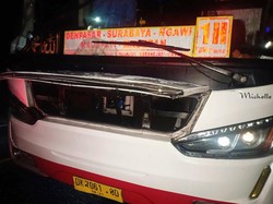 Bus AKAP Terbakar di Mendoyo Jembrana, Diduga Akibat Korsleting