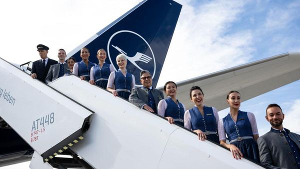 Penampakan Seragam Baru Maskapai Lufthansa ala Bavarian