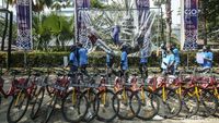 Aksi Teatrikal Peringati Setahun Menangnya Gugatan Polusi Udara