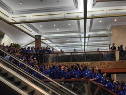 Jelang Rapimnas, Kader Demokrat Nyanyikan AHY Presiden