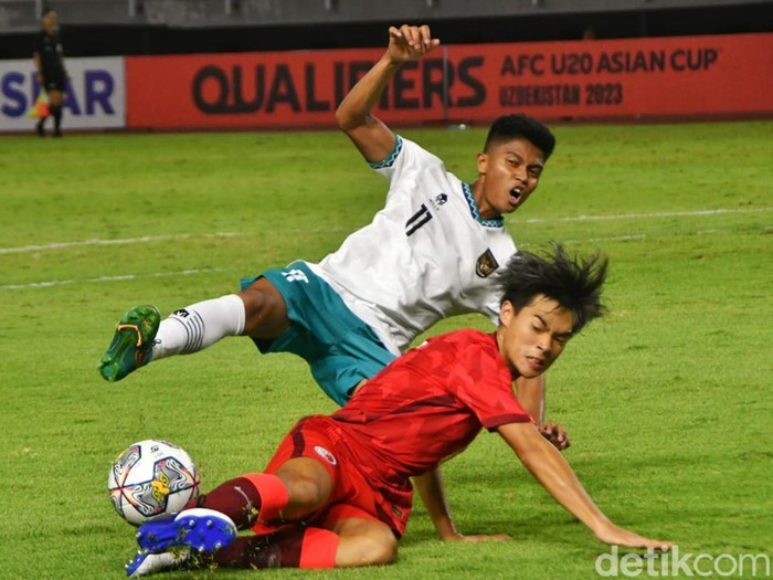 Timnas Indonesia U-19 menumbangkan Hong Kong dengan skor 1-5, Jumat (16/9/2022). Ini merupakan laga lanjutan Kualifikasi Piala Asia U-20 2023 Grup F.