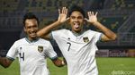 Foto: Ganasnya Indonesia, Kini Bungkam Hong Kong Lima Gol