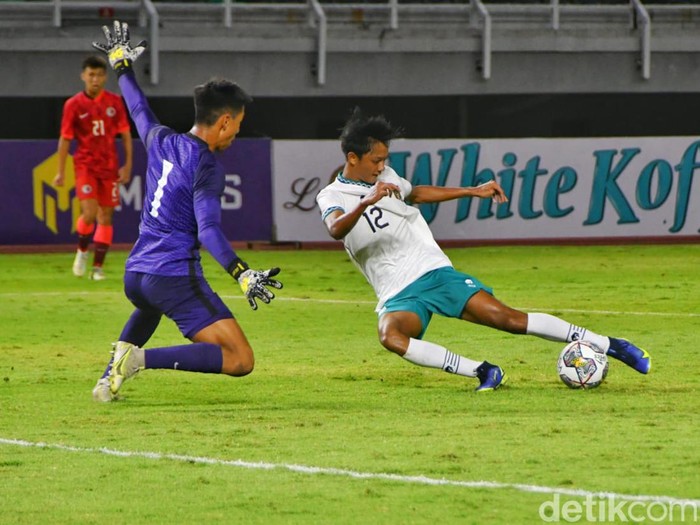 Timnas Indonesia U-19 menumbangkan Hong Kong dengan skor 1-5, Jumat (16/9/2022). Ini merupakan laga lanjutan Kualifikasi Piala Asia U-20 2023 Grup F.