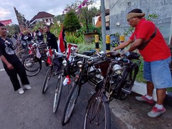 Mengenal Komunitas Songket, Sebelas Tahun Gowes Ontel di Akhir Pekan