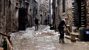 Begini Dampak Banjir di Cantiano Italia