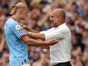 Pesan Khusus Pep Guardiola ke Haaland yang Bakal Nganggur Sebulan