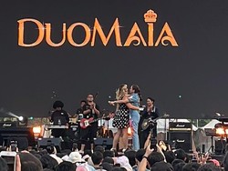 Manggung Bareng Maia Estianty, Pinkan Mambo Kepeleset Lidah Sebut Nama Ahmad