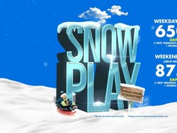 Weekend Antibosan, Main Salju di Trans Snow World Bekasi Aja!