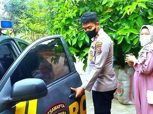 Cerita Ibu Hamil di Karawang Ngidam Naik Mobil Patroli Polisi