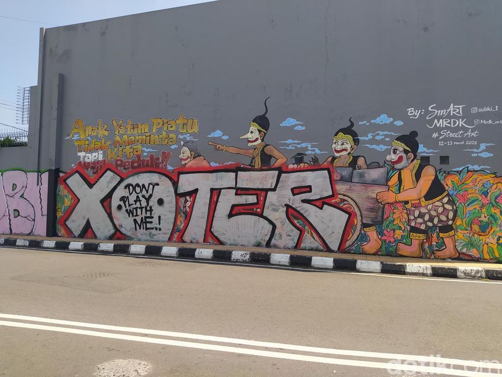 Lagi-lagi Mural di Menowo Magelang Jadi Sasaran Vandalisme