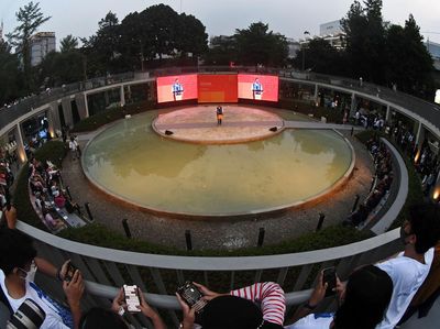 Momen Anies Resmikan Taman Literasi Martha Christina Tiahahu