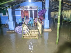 187 Rumah di Bolsel Terendam Banjir, Warga Mengungsi ke Tempat Aman