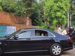 Jadi Saksi Nikah Putri Pratikno, Jokowi-Maruf Tiba di Plataran Senayan