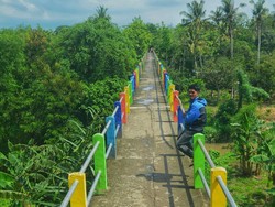 Dibangun Sejak 1970-an, Jembatan Cinta Jadi Terpanjang di Lombok