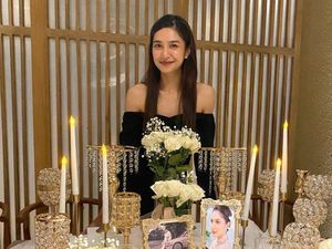 7 Foto Ultah ke-28 Mikha Tambayong, Dapat Kejutan Romantis Dari Deva Mahenra