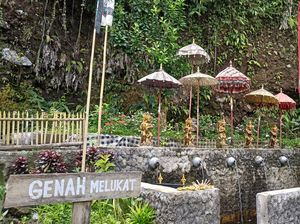 Pelukatan Gook Sesapi Karangasem, Dipercaya Hilangkan Pikiran Negatif