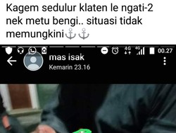 Malam-malam 2 Pemotor Dibacok Orang Tak Dikenal di Gumulan Klaten