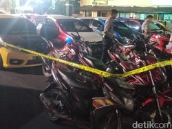 Polisi Razia Knalpot Brong di Makassar, 20 Mobil-12 Motor Diamankan
