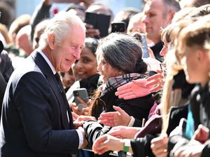 Momen Raja Charles III dan Pangeran William Datangi Antrean Pelayat