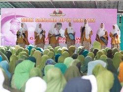 Dukung Ganjar Nyapres, Emak-emak di Pandeglang Gelar Doa & Zikir Akbar