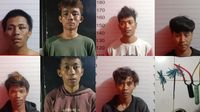 Foto 7 Pelaku Pembusuran Suporter PSM Makassar Usai Laga Lawan Persebaya
