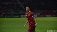 Indonesia menyamakan kedudukan 2-2 berkat gol sundulan Ferrari pada menit ke-82. (Foto: Deny Prasetyo Utomo/detikcom)