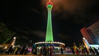 Si Gajah Putih, Menara Terbesar di Asia Selatan Sudah Dibuka