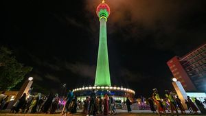 Si Gajah Putih, Menara Terbesar di Asia Selatan Sudah Dibuka