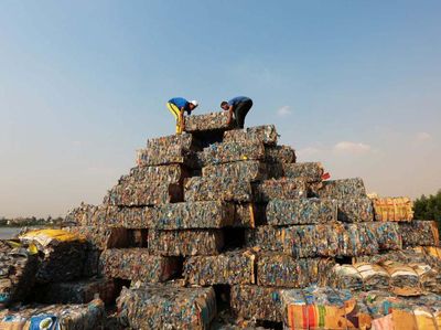 Ada Piramida Baru di Mesir, Dibuat dari Sampah Plastik buat Nyindir