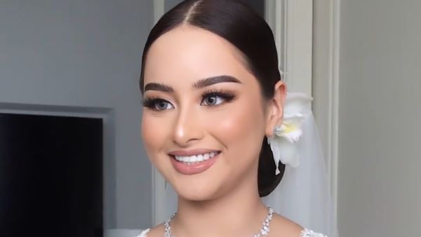 7 Pesona Adik Maudy Ayunda saat Menikah, Cantik Dengan Makeup Glamor