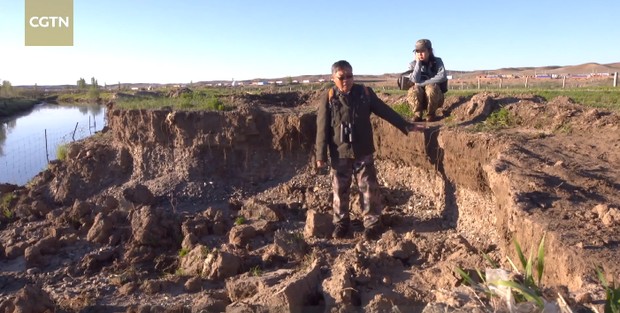 Chu Wenwen dan ayahnya, Chu Hongjun/ Foto: Tangkapan Layar CGTN