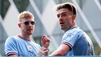 3. Man City, 17 poin. Di klasemen Liga Inggris saat ini punya 17 poin. Foto: Getty Images/Lewis Storey