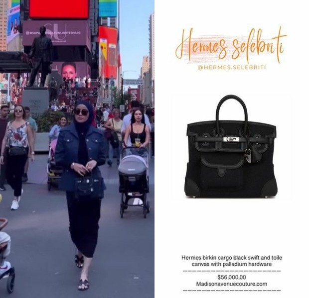 Gaya Mewah Olla Ramlan di New York