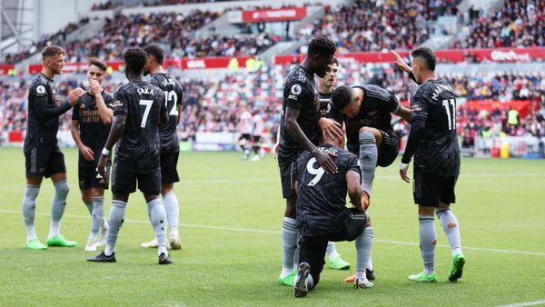 Umpan Xhaka Top Banget deh, Gabriel Jesus Lap Dulu Sepatunya ya