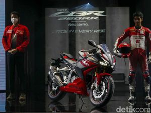 Tampang Honda CBR250RR yang Baru Diluncurkan, Harga Mulai Rp 62 Jutaan