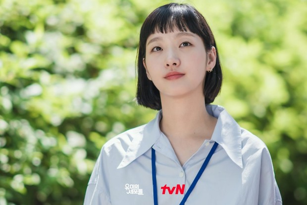 Kim Go Eun pada K-Drama Yumi's Cells 1 (2021) /Foto: Courtesy of tvN Foto: Courtesy of tvN