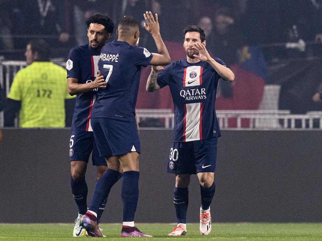 Lyon Vs PSG: Gol Messi Menangkan Les Parisiens 1-0 Lyon Vs PSG: Gol Messi Menangkan Les Parisiens 1-0